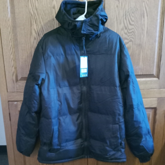 HanTon Other - Fleece lined men's jacket removable hood L